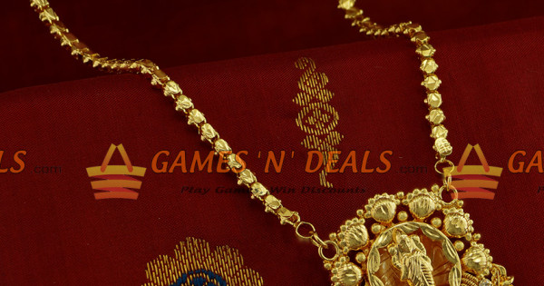 Lakshmi dollar deals design in gold